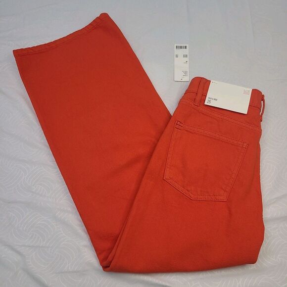 BDG Urban Outfitters Women’s Baggy High Rise Wide Leg Jeans Sz 26 New With Tags - Picture 8 of 11